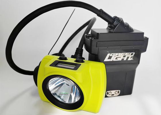 Yüksek Parlaklık 25000lux Güvenlik Yeraltı Madenci Kafa Lambası Patlamaya Dayanıklı 530lümen 14Ah Madencilik Lambaları 60 saat Çalışma Süresi