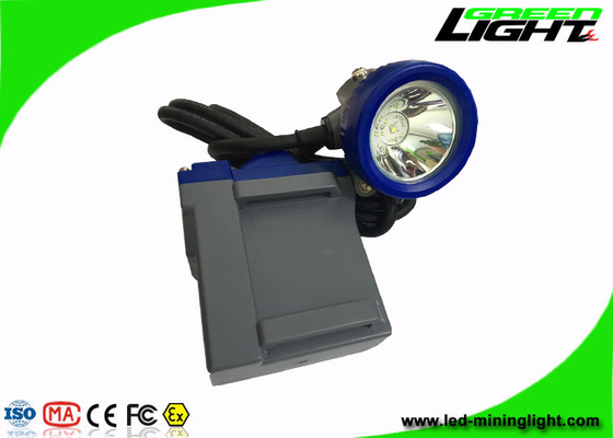IP68 su geçirmez ve 420g taşınabilir yeraltı güvenliği patlamaya dayanıklı led madencilik kablolu madenci kapağı lambası