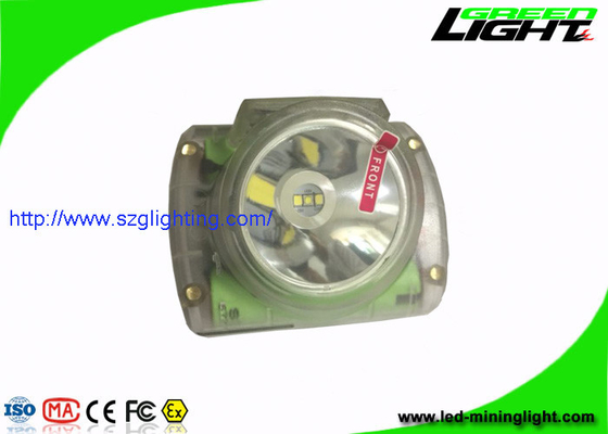 13000lux yüksek parlaklıkŞeffaf Renkli LED Madencilik Işığı, 3.7V Madencilik Kapağı Işıkları Uzun Ömür