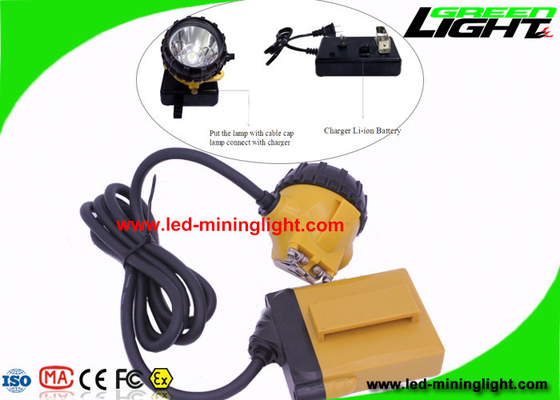 4 Seviye Aydınlatma Modu ile Baret Şarj Edilebilir Madencilik Far 3 Watt
