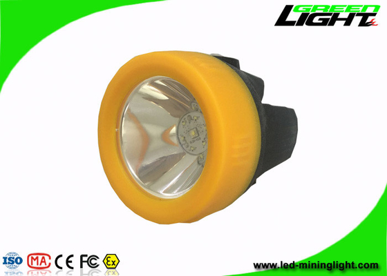 Kısa Devre Korumalı Sarı / Siyah LED Madencilik Işık 3.8Ah Pil Kapasitesi