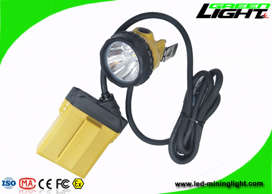 Devriye / Revizyon için Yüksek Hafiflik Elektrikli Madenciler Lambası 25000 Lux
