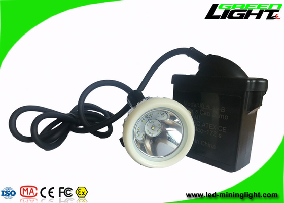 Güvenlik Patlamaya Dayanıklı Led Madencilik Lambası, Madencilik Kapağı Işıkları 10000 Lux ABS Malzemesi