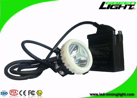 Güvenlik Patlamaya Dayanıklı Led Madencilik Lambası, Madencilik Kapağı Işıkları 10000 Lux ABS Malzemesi