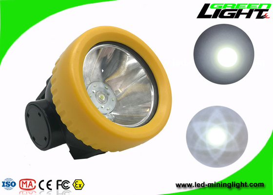 0.74W 5000lux Güçlü Parlaklık LED Madencilik Işığı IP68 Su Geçirmez 1000 Pil Döngüsü