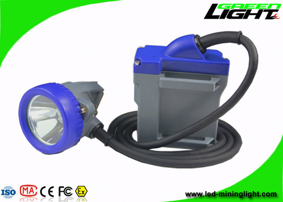6.6Ah Şarj Edilebilir LED Madencilik Işık Kablolu Elektrikli Kapak Lambası IP68 Su Geçirmez