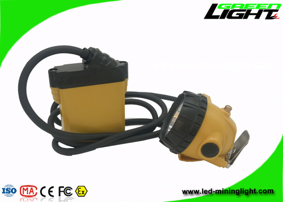 25000lux Parlaklık Madencileri Kask Işığı IP68 Anti Patlayıcı 1200 Pil Döngüsü