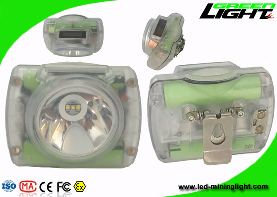 3.7V Undergroud Miners Cap Lambaları Akülü Hafif 6.8Ah Li - İyon Pil IP68