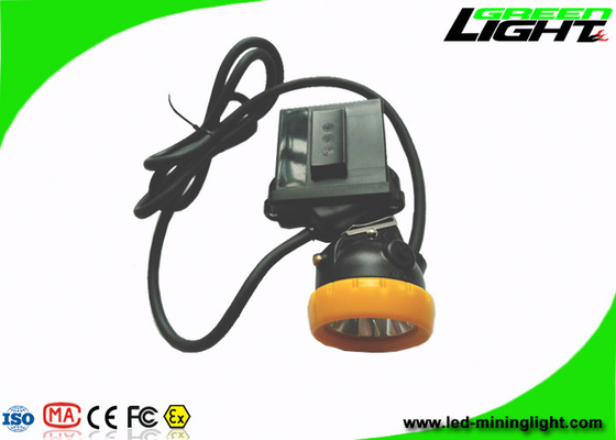 Düşük Güç Uyarı Fonksiyonu ile CREE LED Madencilik Sabit Şapka Led Işıklar 10000Lux