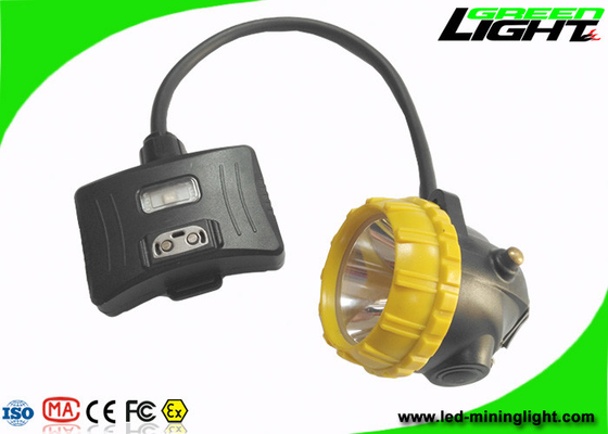 6.8Ah Büyük Kapasiteli Madencilik Kapağı Işıkları Hafif IP68 13-15saat Çalışma Süresi