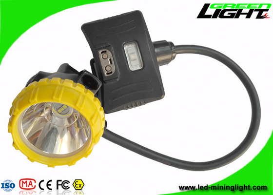IP68 Madencilik Kapağı Işıkları 15000lux Yarı Kablolu 3.7V 450mA 6.8Ah Panasonic Pil