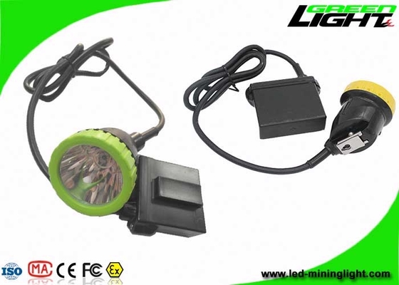Su geçirmez IP67 Madencilik Şarj Edilebilir LED Far 3.7V 11.2Ah 50000lux Avcılık İçin