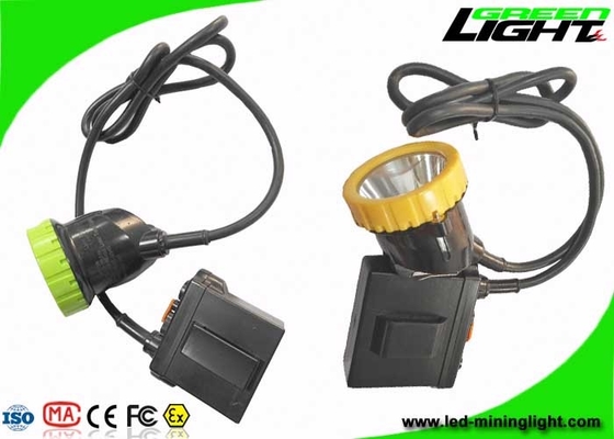 3.7W Yüksek Güçlü LED Kömür Madenciliği Işıkları 50000lux 13hrs Aydınlatma Süresi Kafa Lambaları