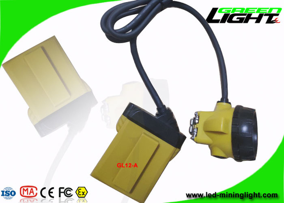 Kablo SOS Düşük Güç Uyarısı ile Ultra Parlak LED Madencilik Far 10.4Ah IP68