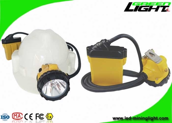 IP68 25000lux LED Madencilik Işıkları Anti Patlayıcı 348lum 10.4Ah SAMSUNG Pil