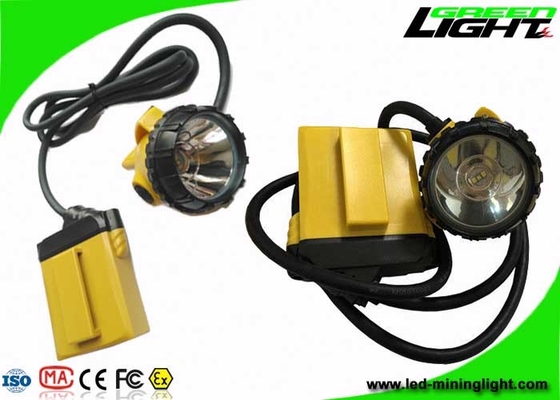 IP68 25000lux LED Madencilik Işıkları Anti Patlayıcı 348lum 10.4Ah SAMSUNG Pil