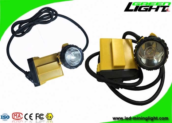 CREE LED 25000lux Kömür Madenciliği Işıkları 10.4Ah SOS Düşük Güç Uyarı Fonksiyonlu Samsung Pil