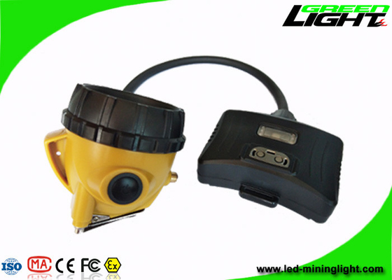 Yarı Kablolu Led Madenci Kapak Lambası 15000 Lux GLS12-A 6.8 Ah Panasonic Batarya IP 68