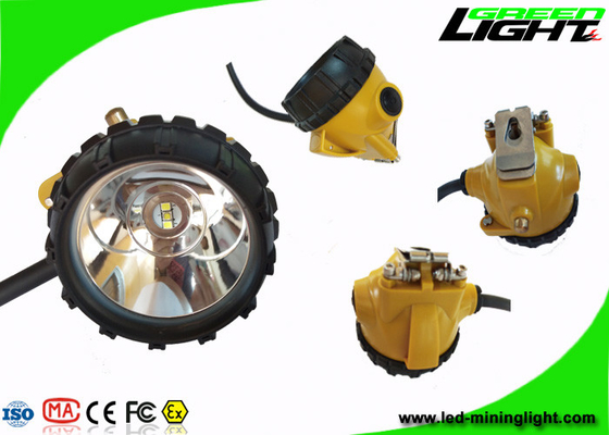Yarı Kablolu Led Madenci Kapak Lambası 15000 Lux GLS12-A 6.8 Ah Panasonic Batarya IP 68