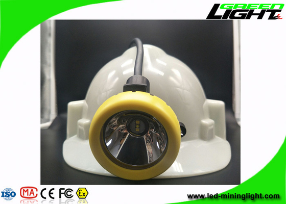 10000lux Safety Miners Cap Lambası IP68 GL5-D LED Endüstriyel USB Şarj Edilebilir