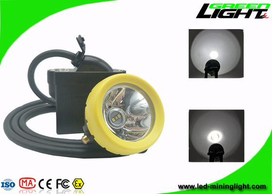 Düşük Güç Uyarısı ile Yeraltı LED Madencilik Işığı 10000lux 6.6Ah Şarj Edilebilir Pil