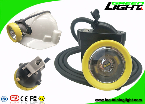 Düşük Güç Uyarısı ile Yeraltı LED Madencilik Işığı 10000lux 6.6Ah Şarj Edilebilir Pil
