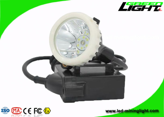 Mineral Endüstrisi için IP67 Madenciler Kask Işık 10000lux Şarj Edilebilir 6.6 Ah