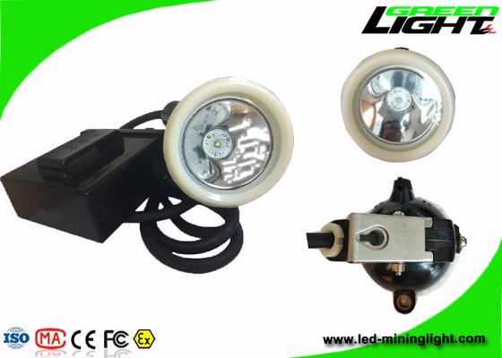 Mineral Endüstrisi için IP67 Madenciler Kask Işık 10000lux Şarj Edilebilir 6.6 Ah