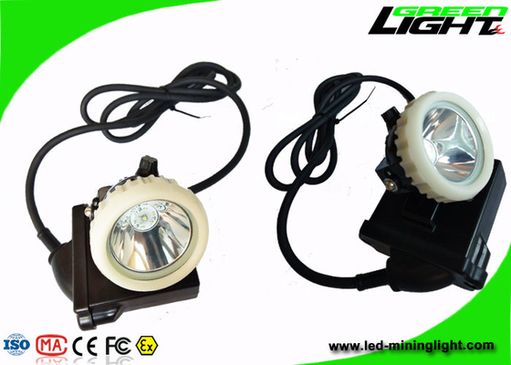 Mineral Endüstrisi için IP67 Madenciler Kask Işık 10000lux Şarj Edilebilir 6.6 Ah