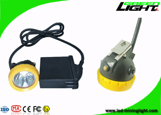 Silikon Düğmeli Cree Kaynak LED Madencilik Işık IP68 10000lux 6.6Ah Pil