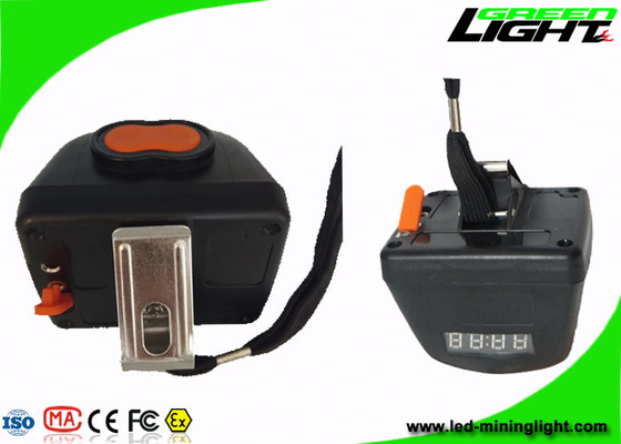 Mineral Endüstrisi için Yüksek Parlaklıklı Kapaklı Lamba Madenciliği Şarj Edilebilir Hafif LCD Ekran