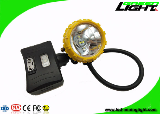 Anti Patlayıcı Madencilik Kapağı, 6.8Ah Panasonic Pil ile 15000 Lux IP68