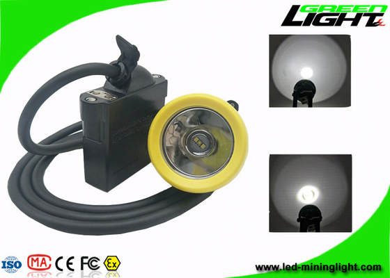 USB Şarj Cihazı LED Madencilik Işığı, Madencilik Kapağı Işıkları 10000 Lux Parlaklık IP68 1.67W