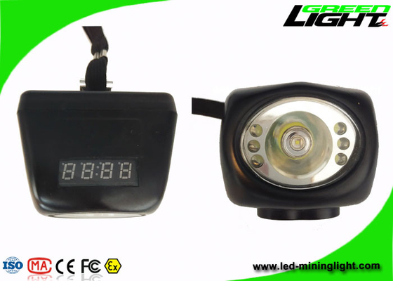 Dijital Ekran Madenciliği Sabit Şapka Işıkları Taşınabilir Hafif IP68 8000lux Akülü