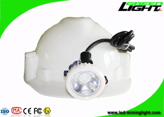 10000Lux LED Madencilik Işığı IP67 PC Lamba Gövdesi 6.6Ah Şarj Edilebilir Li - İyon Pil