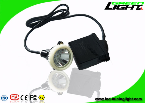 10000Lux LED Madencilik Işığı IP67 PC Lamba Gövdesi 6.6Ah Şarj Edilebilir Li - İyon Pil