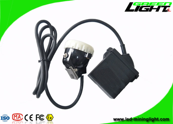 10000Lux LED Madencilik Işığı IP67 PC Lamba Gövdesi 6.6Ah Şarj Edilebilir Li - İyon Pil