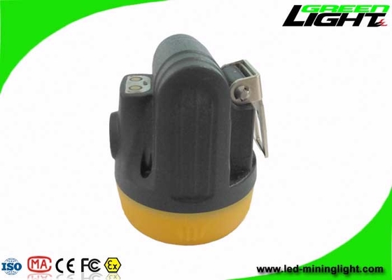 Hafif LED Şarj Edilebilir Madenciler Kapak Lambası 10000lux Parlaklık 1 Yıl Garanti