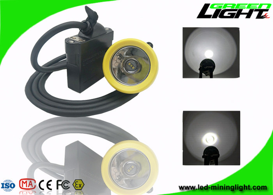 Yeraltı LED Madencilik Işığı Anti Patlayıcı 10000 Lux Parlaklık Silikon Düğme Kapağı