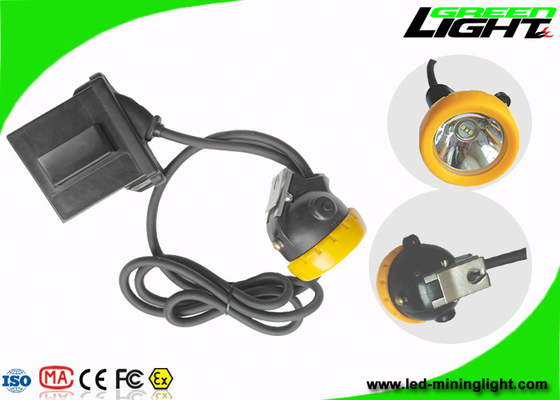 10000lux LED Kömür Madenciliği Işıkları 7.8Ah Li - İyon Pil 18 Saat Uzun Aydınlatma Süresi