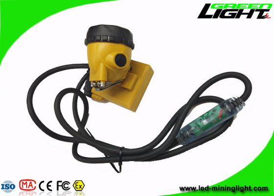 Dört Aydınlatma Modlu 3.7V 10.4Ah LED Madencilik Far 25000lux Uzun Far