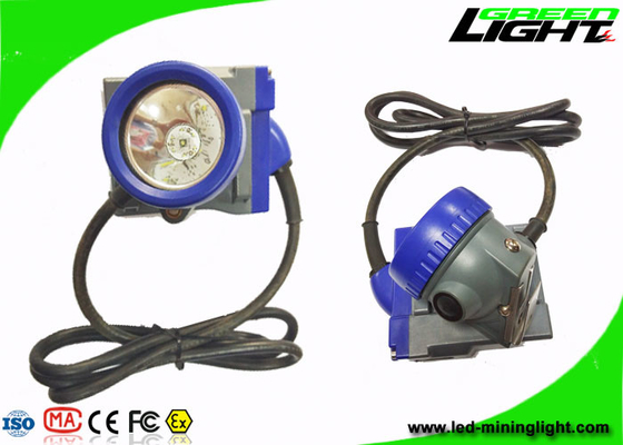 IP68 Kömür Madenci Baret Işık 10000lux 6.6Ah Li - İyon Pil Anti Patlayıcı