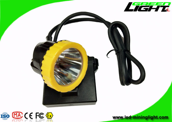 50000lux Parlaklık LED Kömür Madenciliği Kap Lambası IP68 Suya Dayanıklı 11.2Ah Avcılık İçin