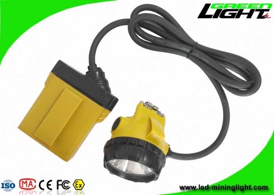 3W Cree LED Madencilik Sabit Şapka Düşük Güç Uyarısı ile 25000Lux Dört Aydınlatma Seviyesi