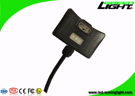 5.2Ah LED Madencilik Kap Işıkları Güvenlik Halatı ile 10000lux Parlaklık Yüksek Işın IP68