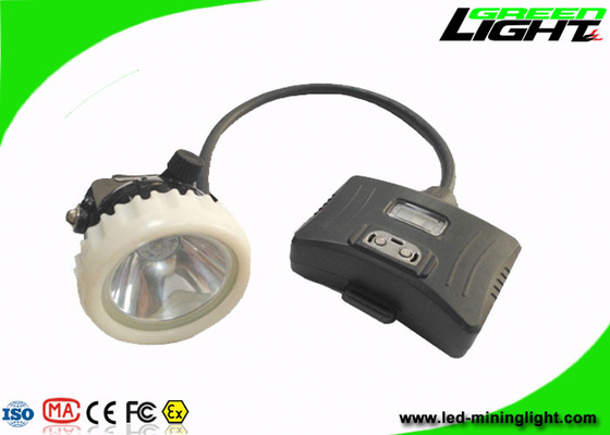 5.2Ah LED Madencilik Kap Işıkları Güvenlik Halatı ile 10000lux Parlaklık Yüksek Işın IP68