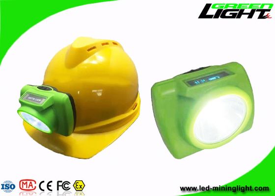 Optik Aydınlatma Açılı Küçük GLC-6 Madenciler Kapaklı Lambalar Akülü 13000lux IP68