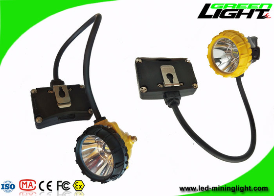 Dört Işık Modlu Süper Hafif 15000lux Madenci Kapak Lambası 6.8Ah Pil