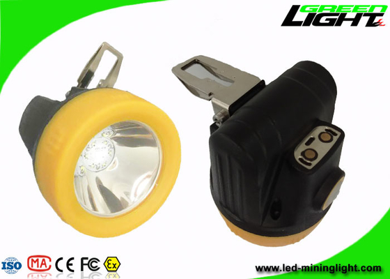 Anti Patlayıcı 10000lux Madenciler Kapak Lambaları Akülü 1.1W Destek USB Şarjı