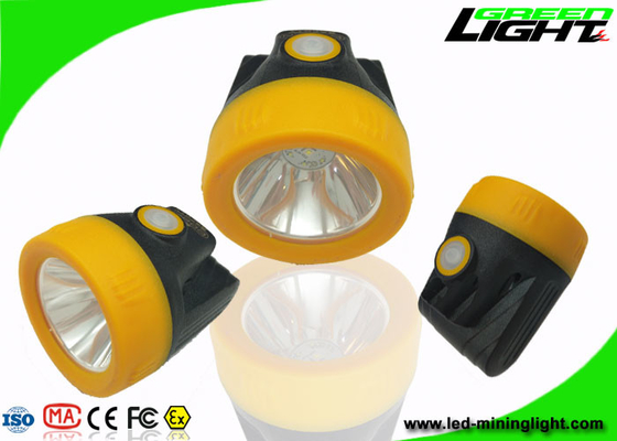 Anti Patlayıcı 10000lux Madenciler Kapak Lambaları Akülü 1.1W Destek USB Şarjı